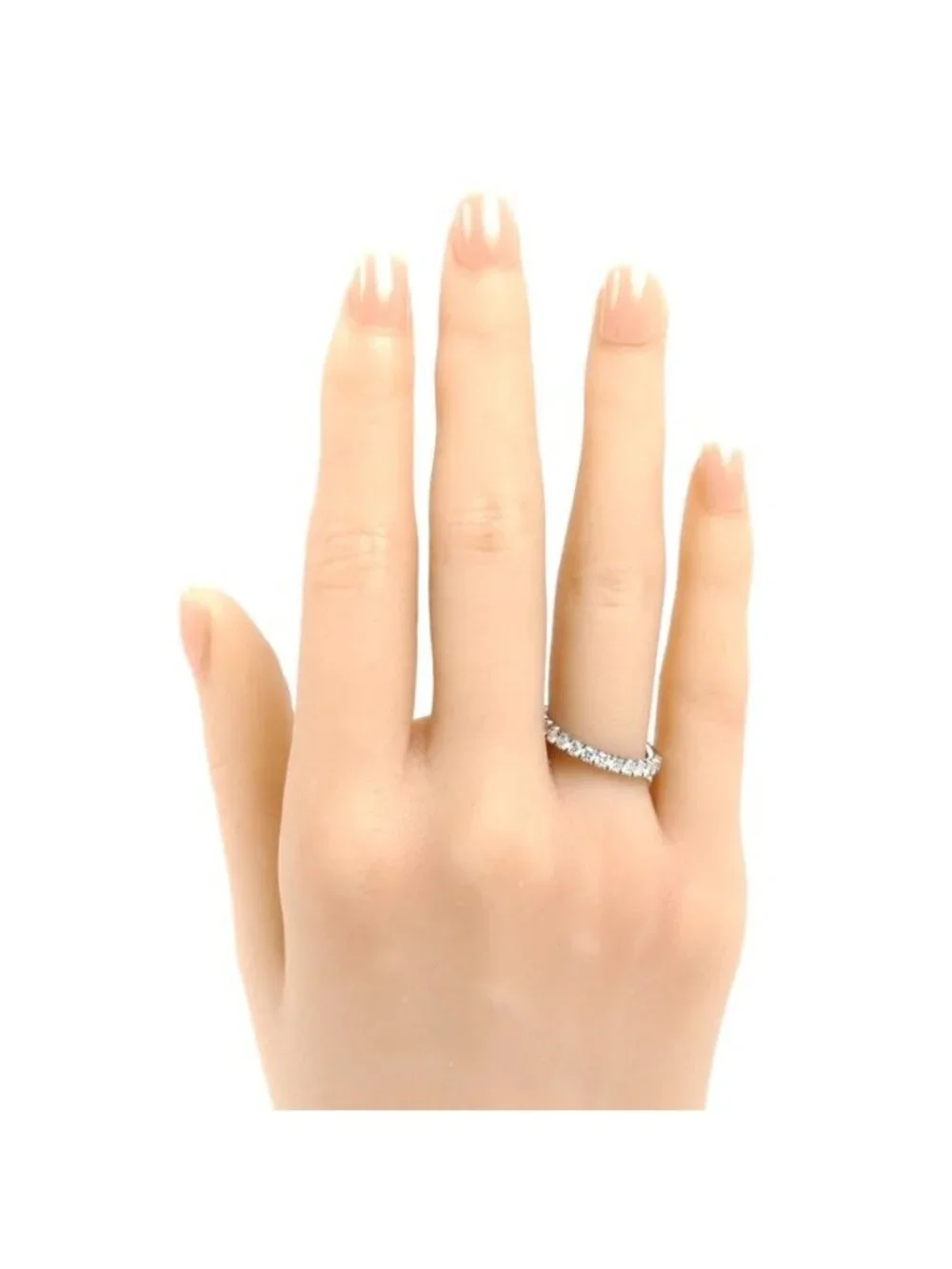 Cartier Platinum Etincelle de Cartier Full Eternity Ring Diamond
